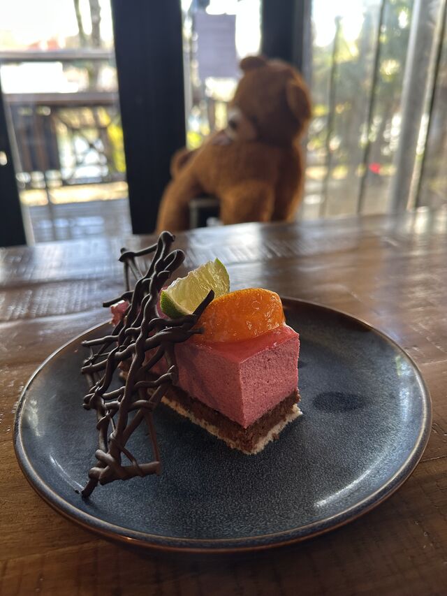 l'entremet fruits rouges