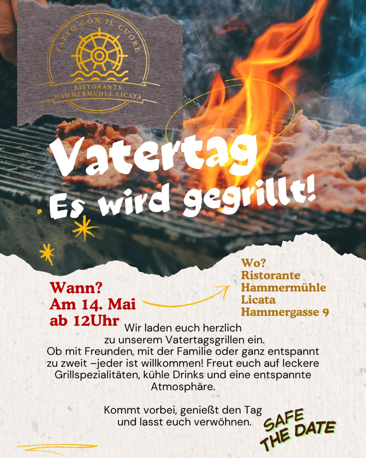 Vatertagsgrillen