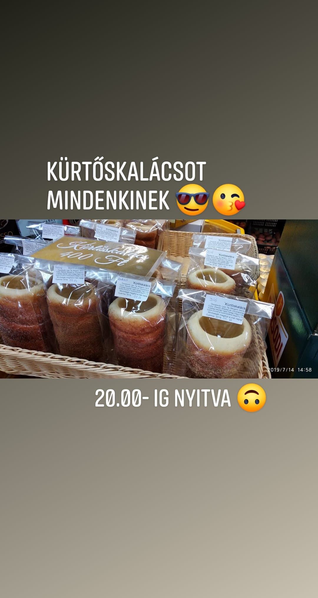 Bolti kiszállítás!