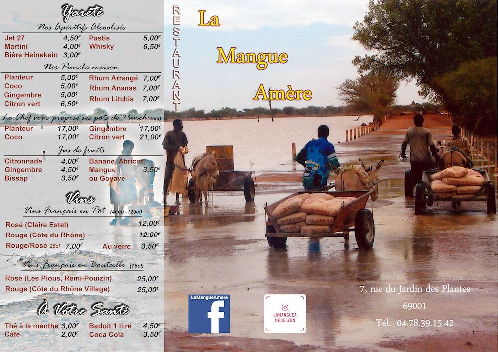 Mais aussi de savoureuses boissons...