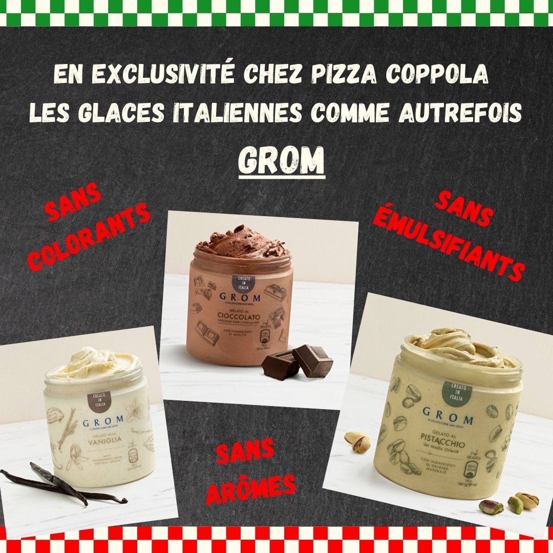GLACES ITALIENNES GROM