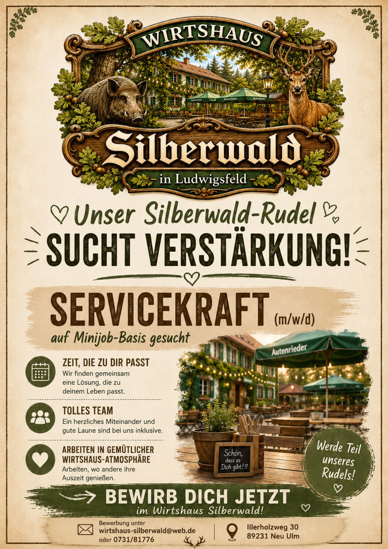 Wir suchen DICH!