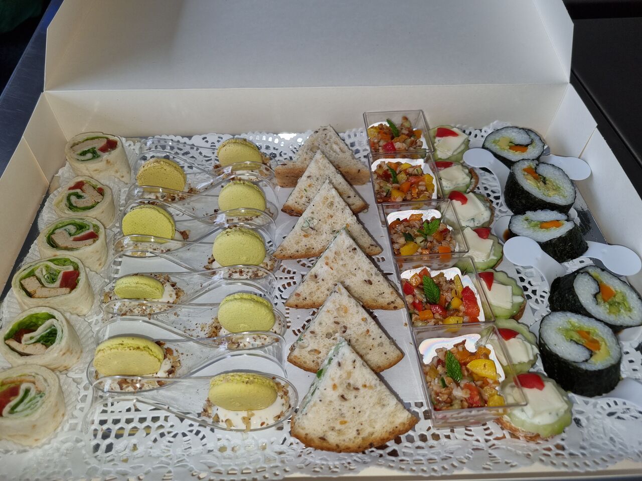 Réductions salées froides sans lactose et végé