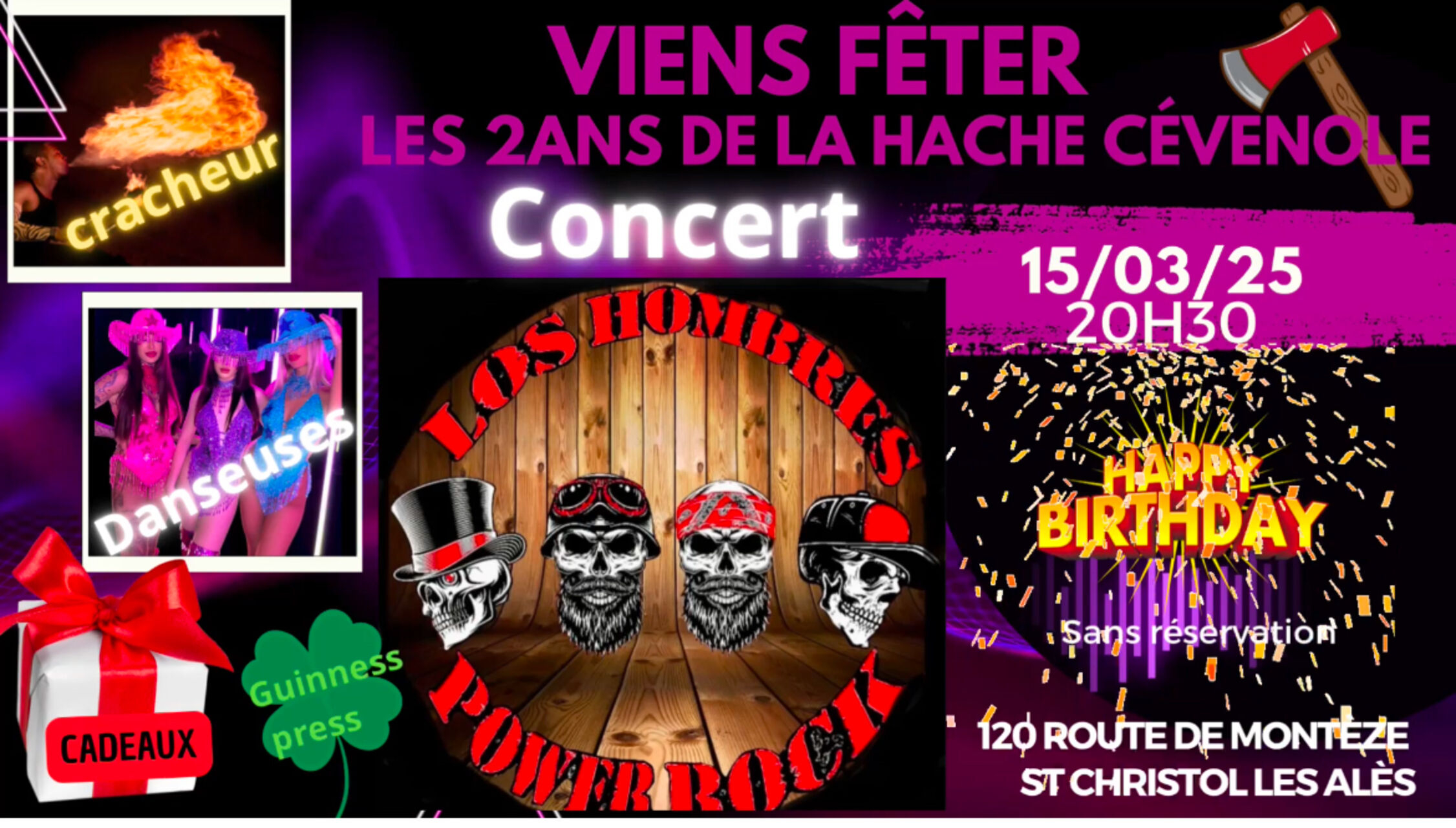 🌟2 ans de la hache cévenole 🌟🎂🎉🪓