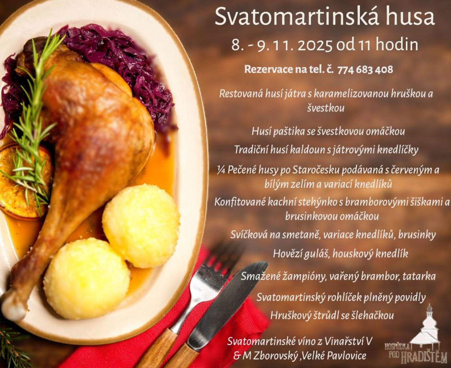 Svatomartinská husa 2025