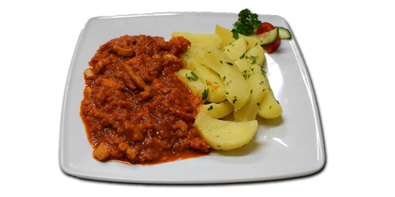 Pacalpörkölt / Tripe stew