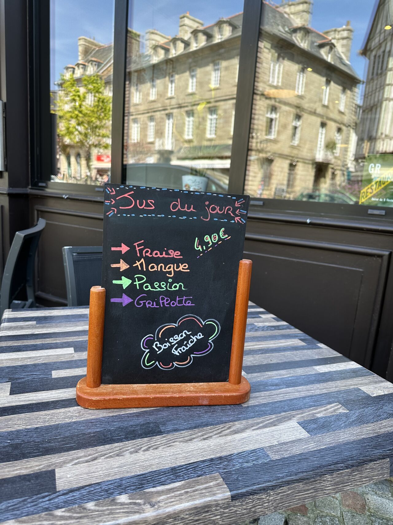 Le jus du jour fais maison 