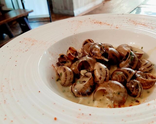 Escargots à l'ail des ours