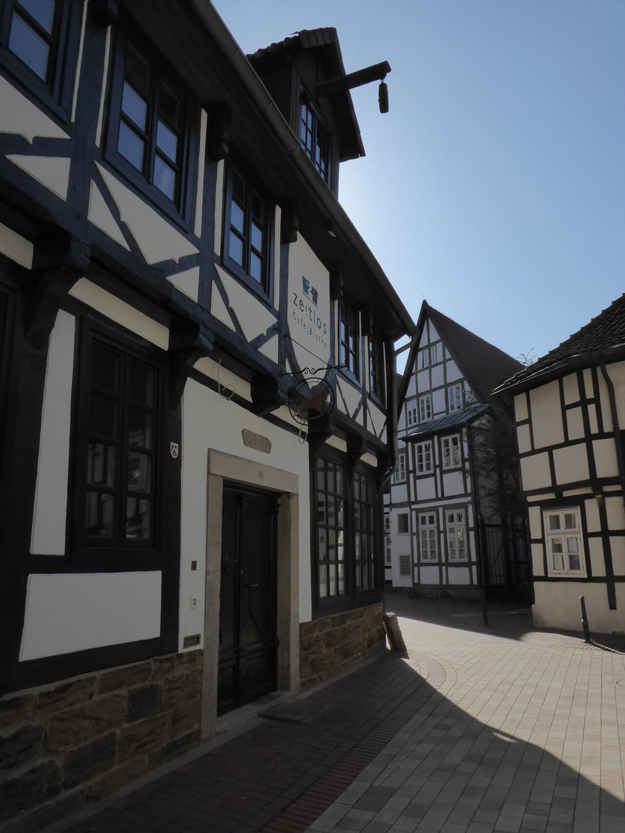 Hausansicht mit Blick in die Ritterstraße