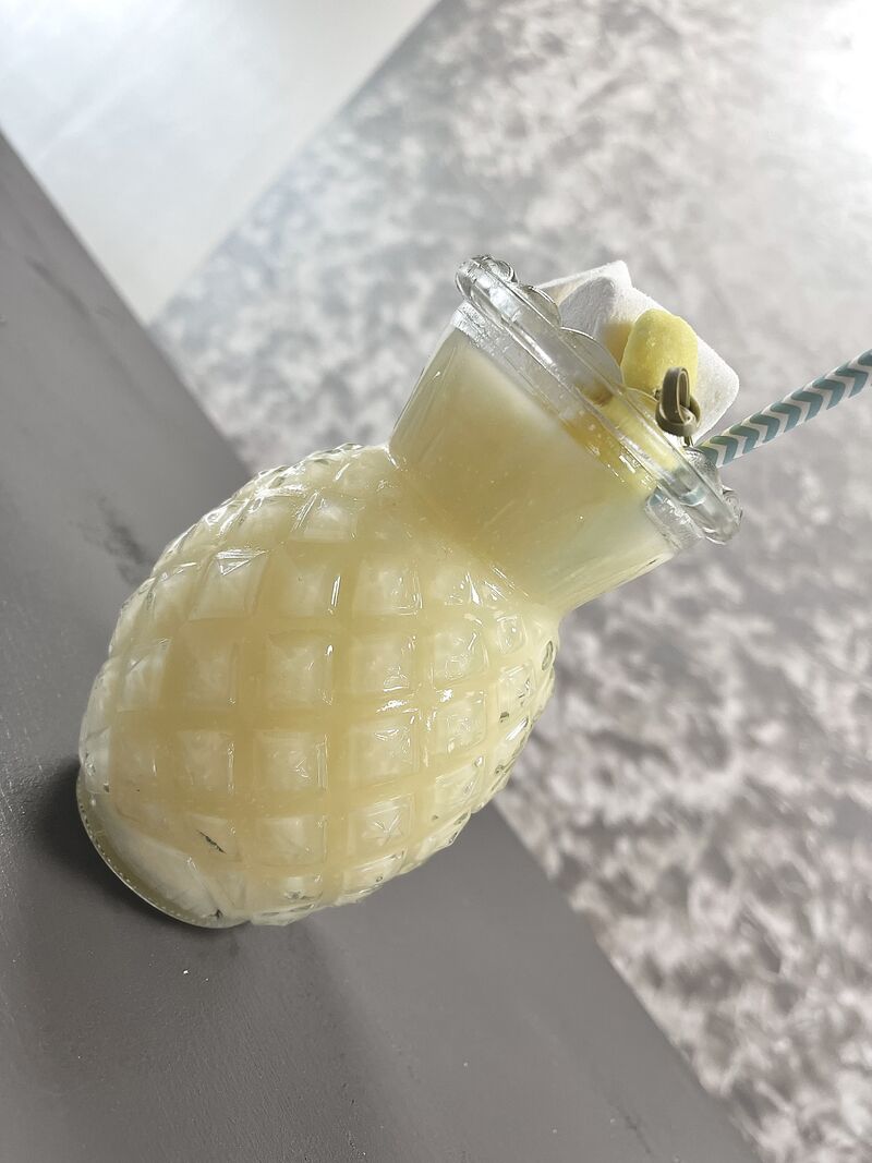 Notre Piña colada l’un de nos nombreux cocktails