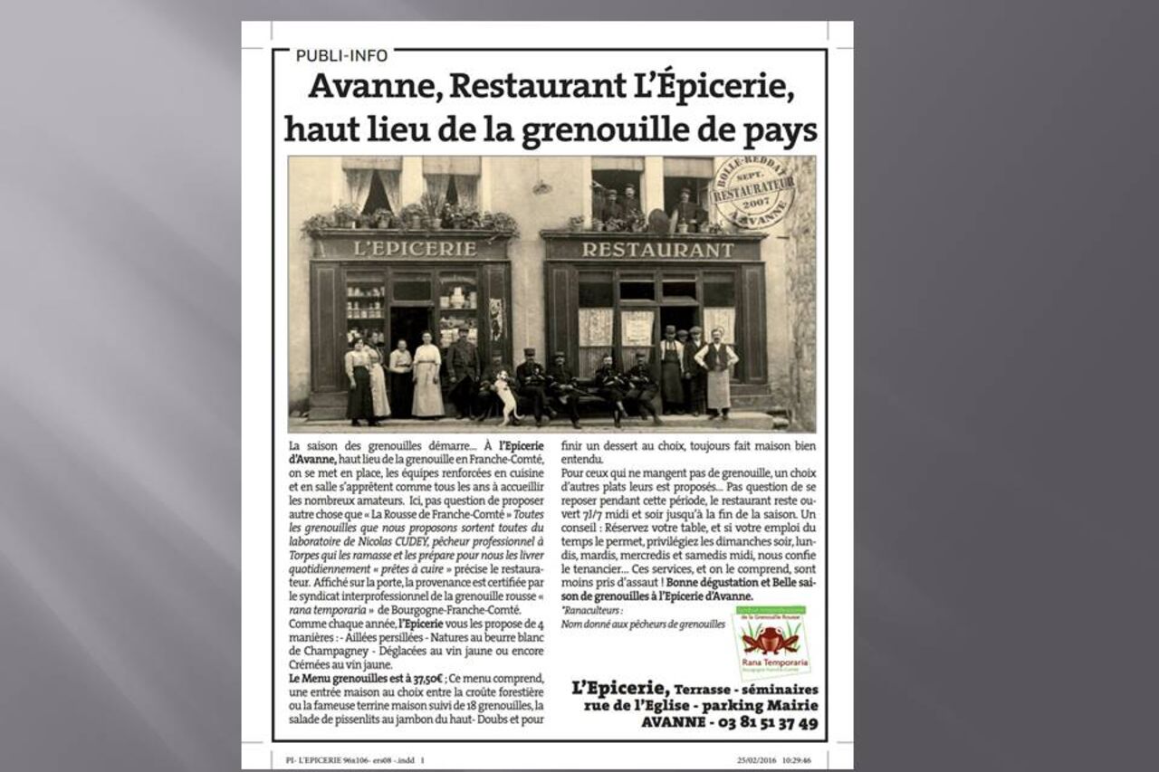 L'épicerie du Canal