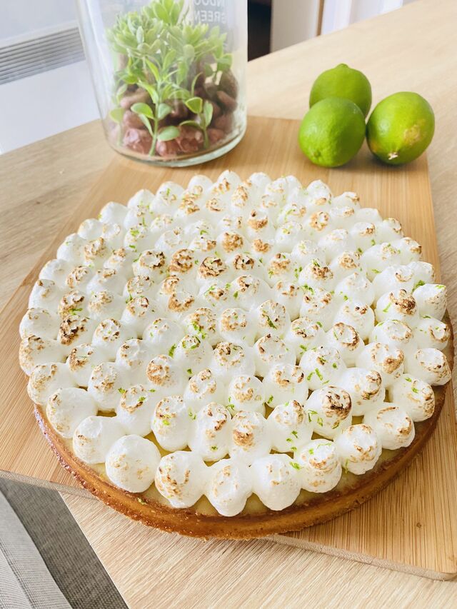 Tarte citron meringuée
