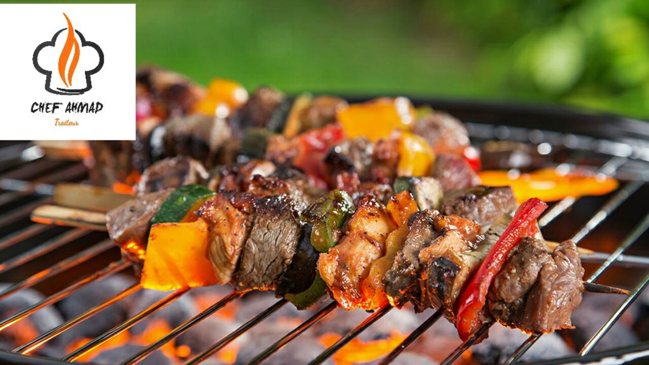 Brochettes agneau