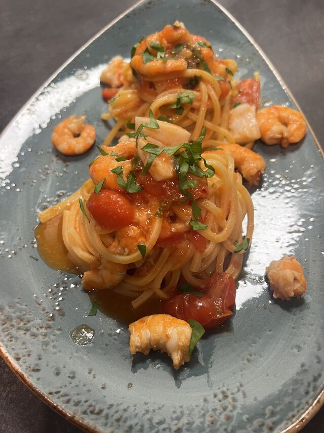 Spaghetti allo scampo