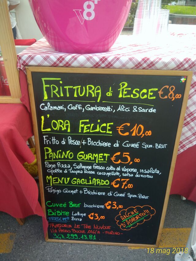 Menu della sagra