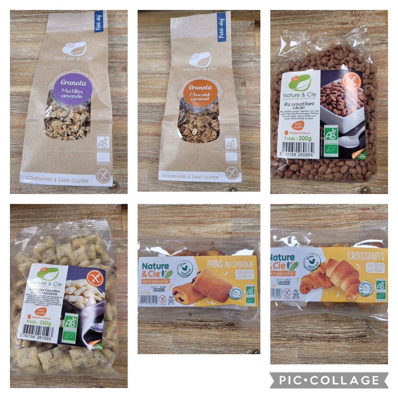 les produits Nature & Cie p'tit déj disponibles en boutique !