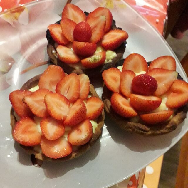 Tartelette à la fraise