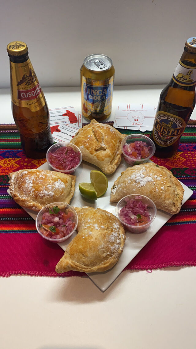 4 sortent d’empanadas différente 