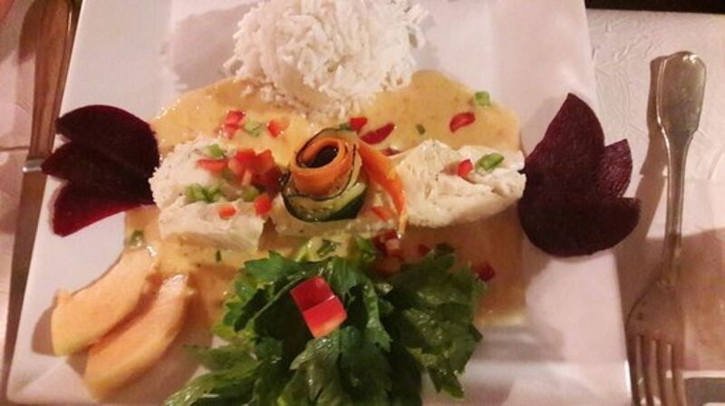 Filet de poisson et sa sauce aux agrumes