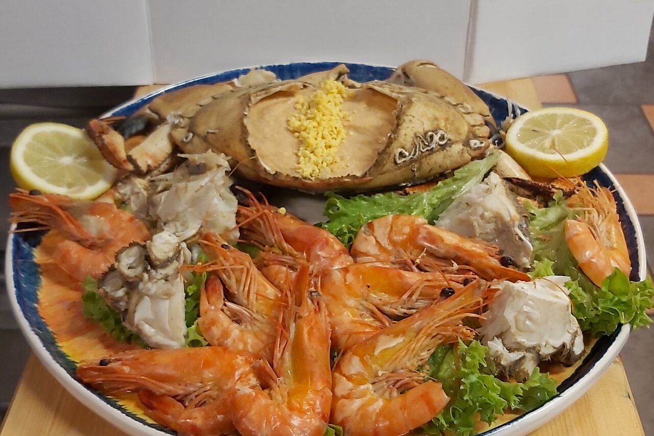 Gevulde krab