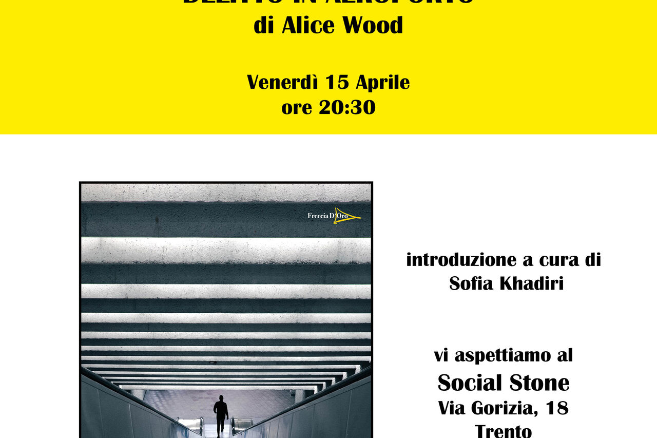 Presentazione LIBRO "Delitto in aeroporto" venerdì 15 aprile alle ore 20.30