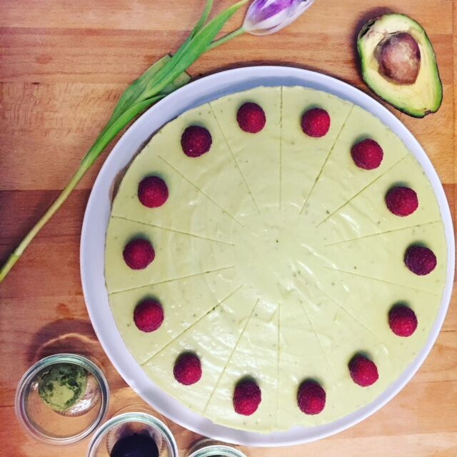 Raw Avocado Cake
