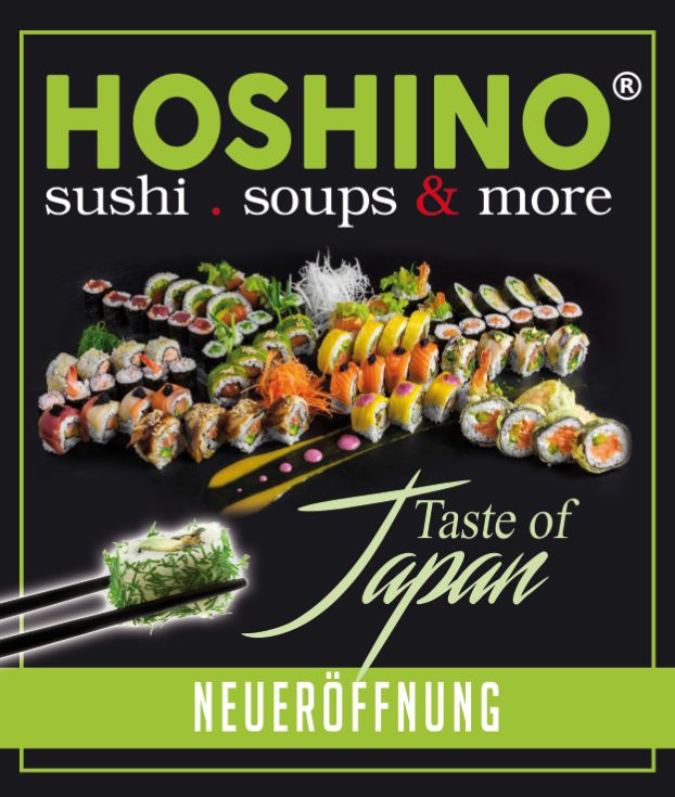 SUSHI ist eine traditionelle, japanische Speise,,,
...Probieren Sie selbst und erleben Sie den Geschmack Japans!
Always Fresh