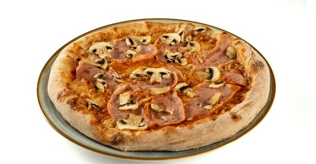 Pizza Prosciutto e funghi 