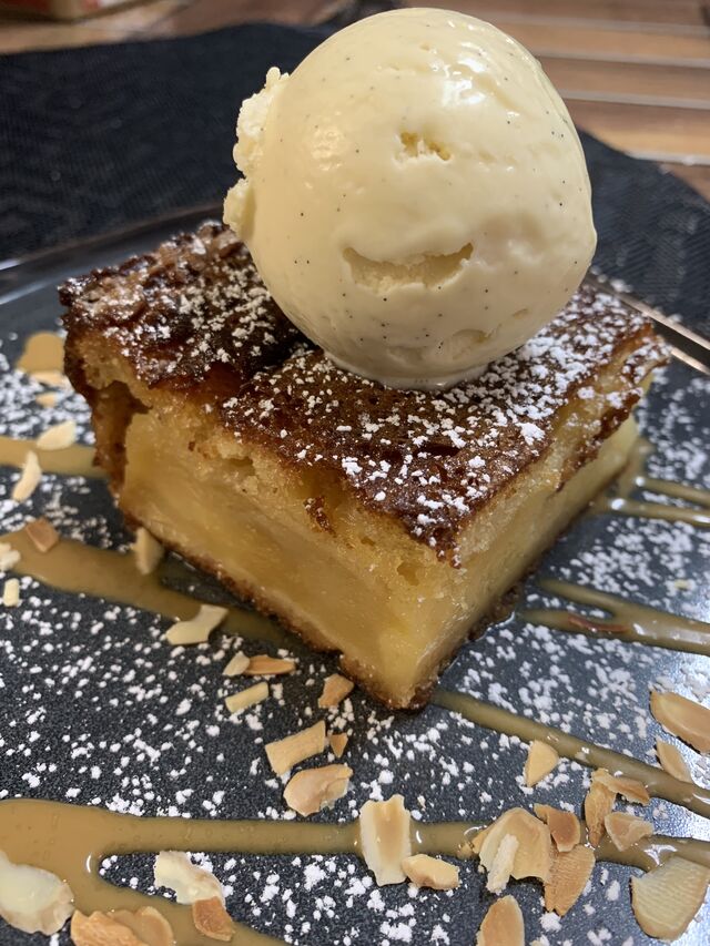 Le Gâteau de Dany et Glace Vanille
