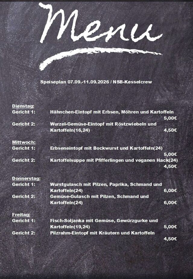 Speiseplan