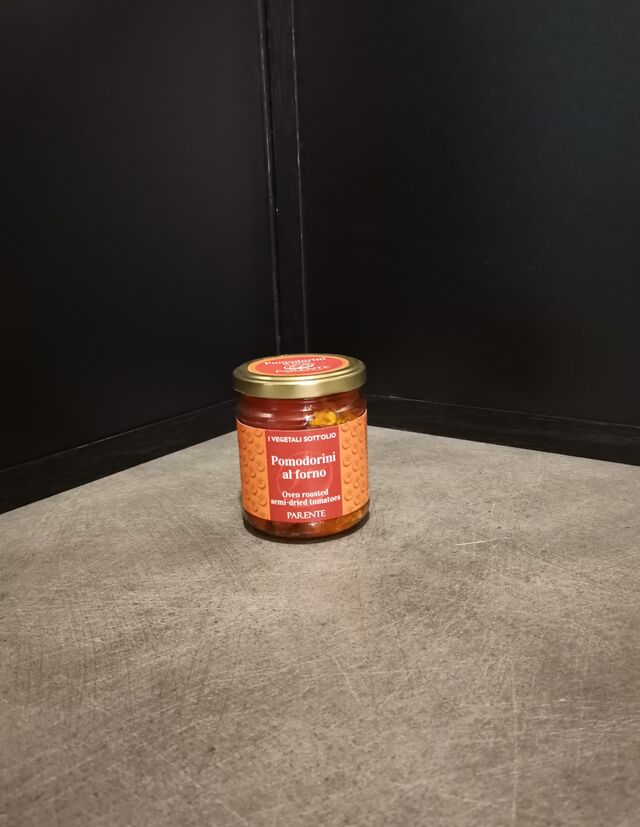 Tomates cerises rôties à l'huile d'olive 190g=6.90€ 