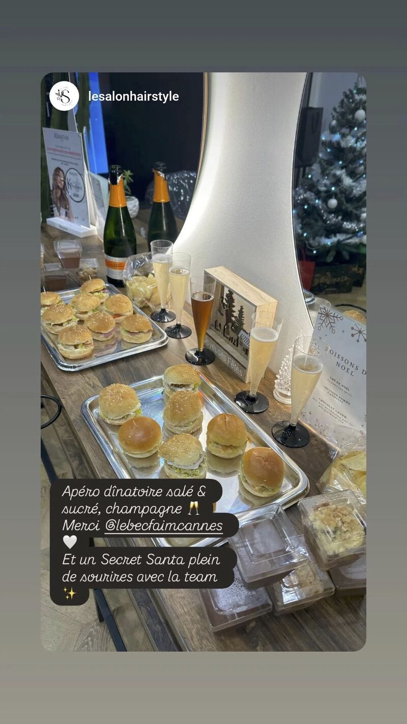 Les petits pains garnis salés