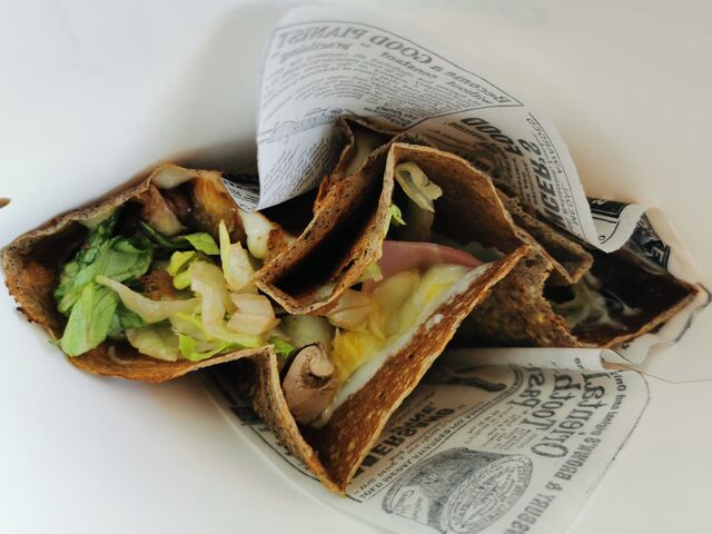 Galette de sarrasin en cornet