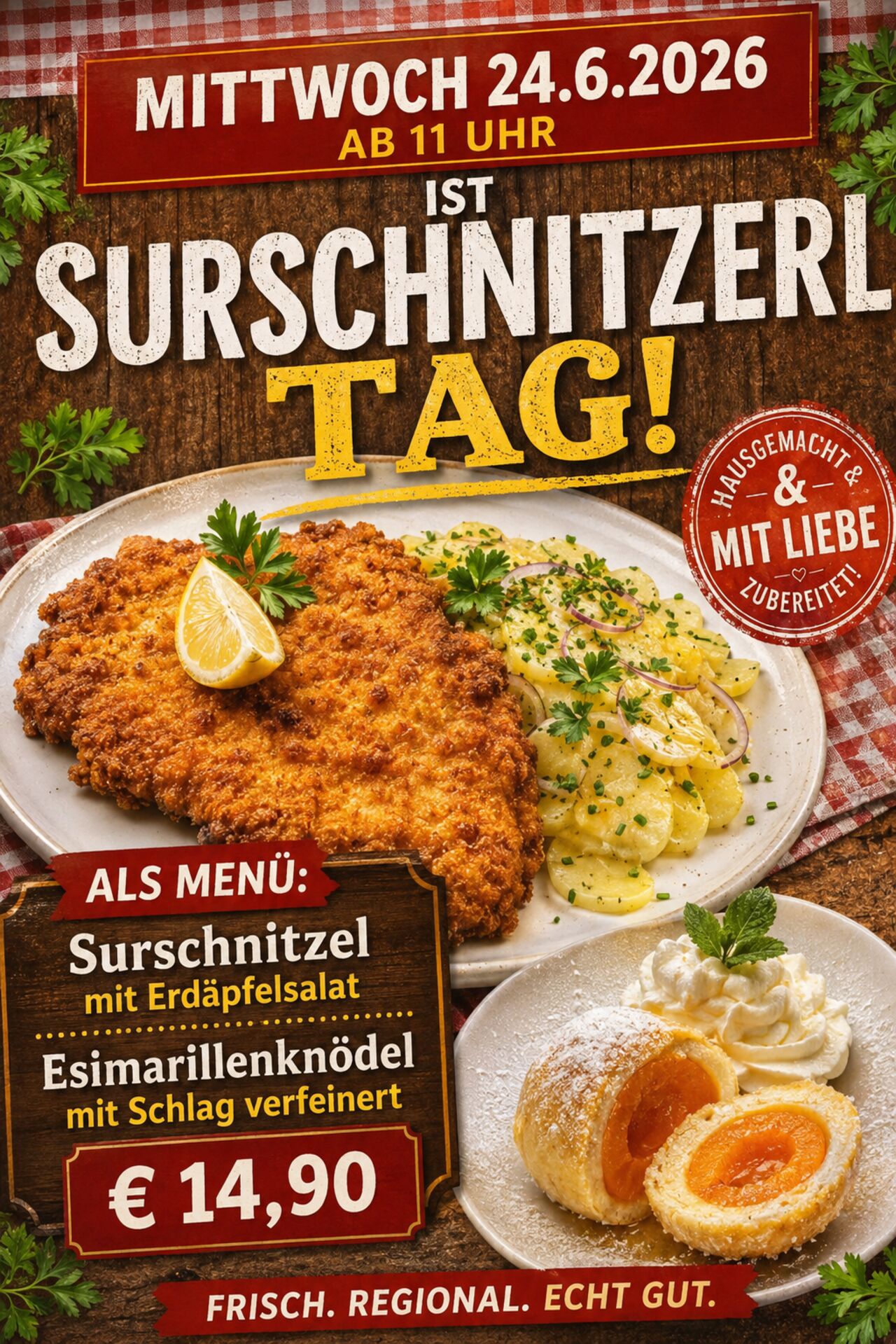 Surschnitzeltag 24.6.2026