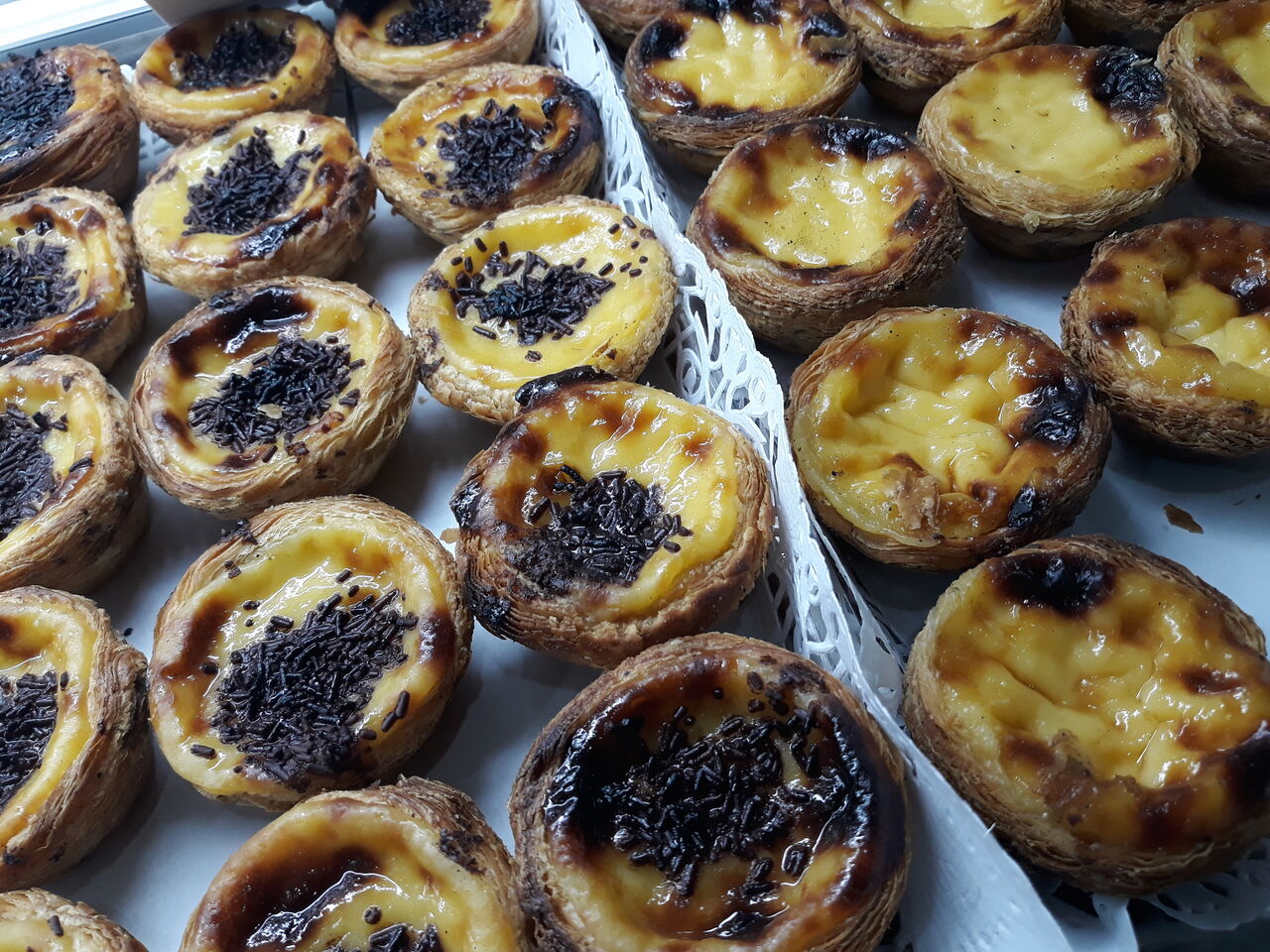 Nos pastels nature & chocolat