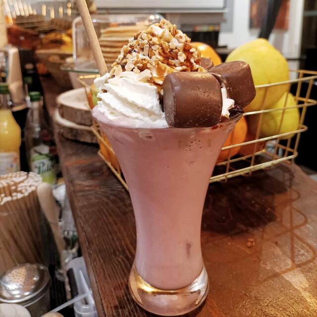 Milkshake à la fraise
