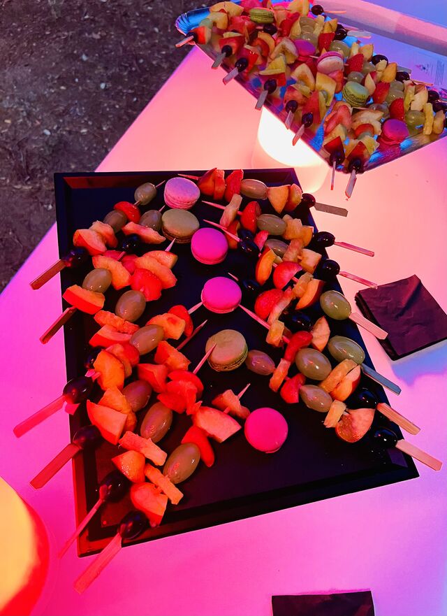 Deco buffet avec éclairage LED 