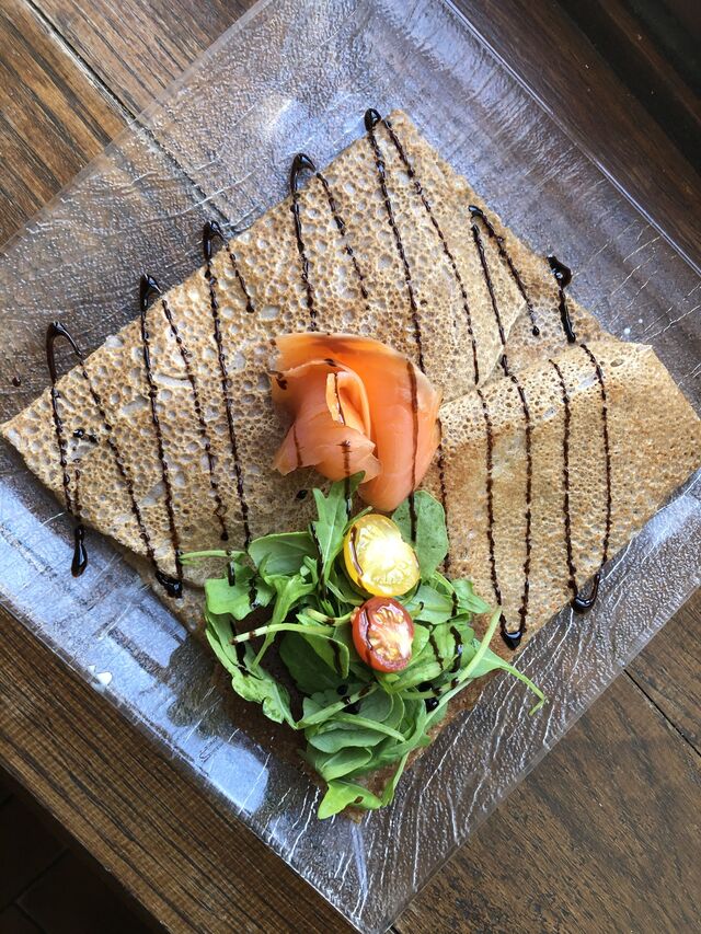 La galette du pécheur à la truite fumée filière France 