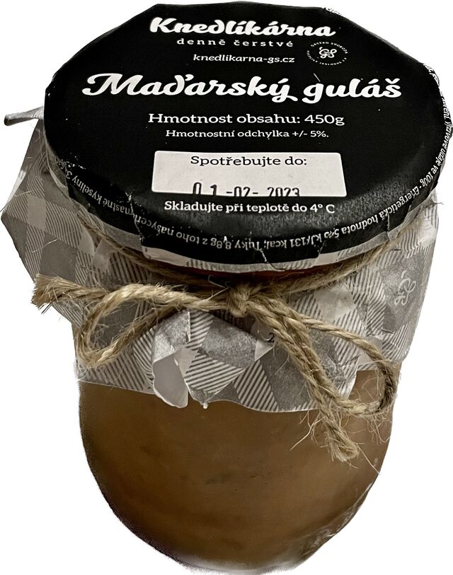 Maďarský guláš / 450g / 165,-Kč