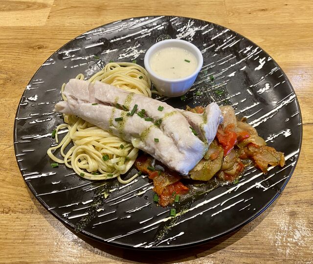 Filet de merlu, crème d’aneth