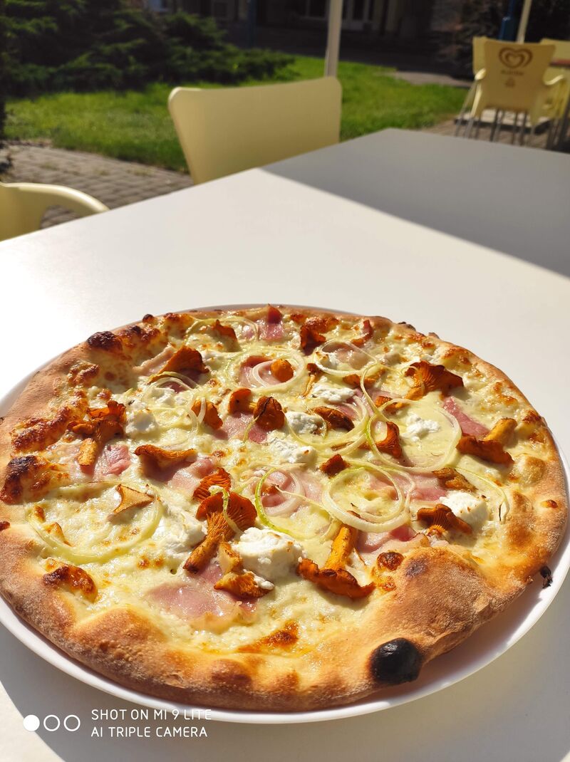 Pizza sezonowa Kurkowa 