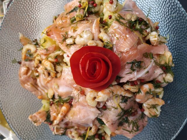 Salade du pêcheur👌