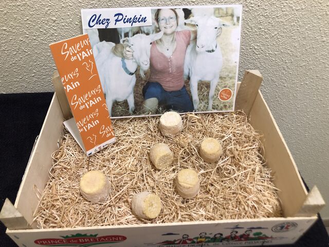 Fromages de chèvre Neuville les Dames 