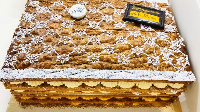 Mille-feuille - sur commande