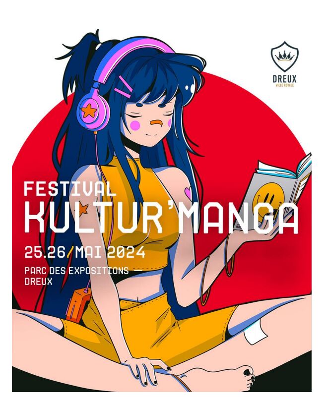 Festival Kultur'Manga Parc des Expos Dreux 2024