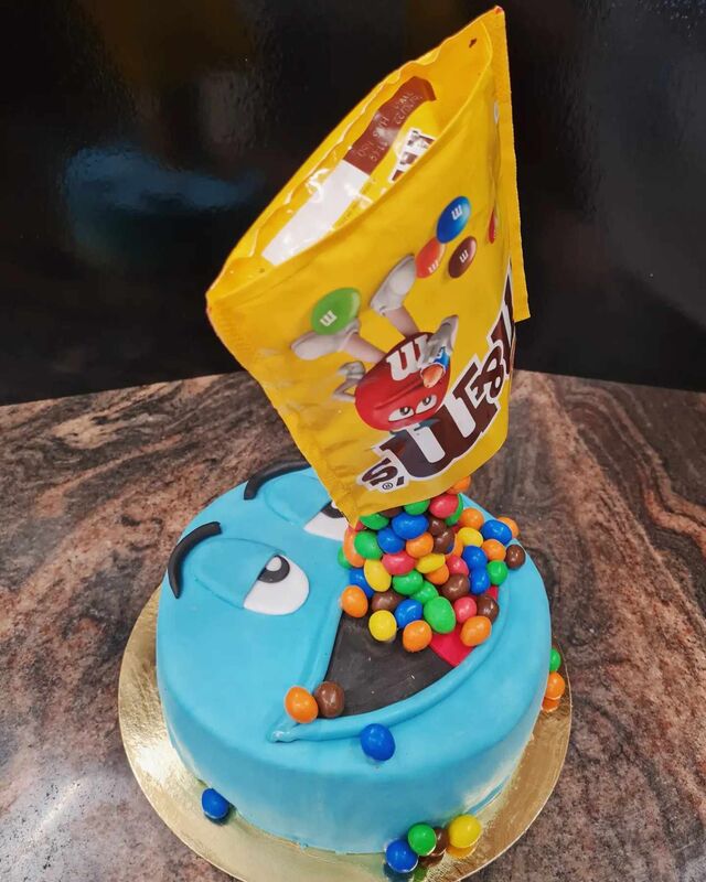 M&m's en bleu