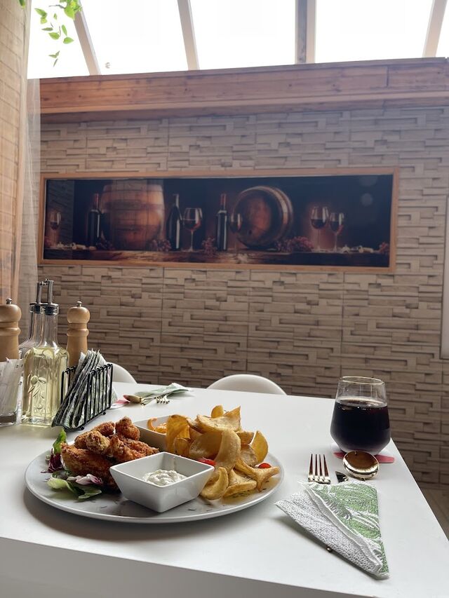 Crispy cu cartofi prajiti