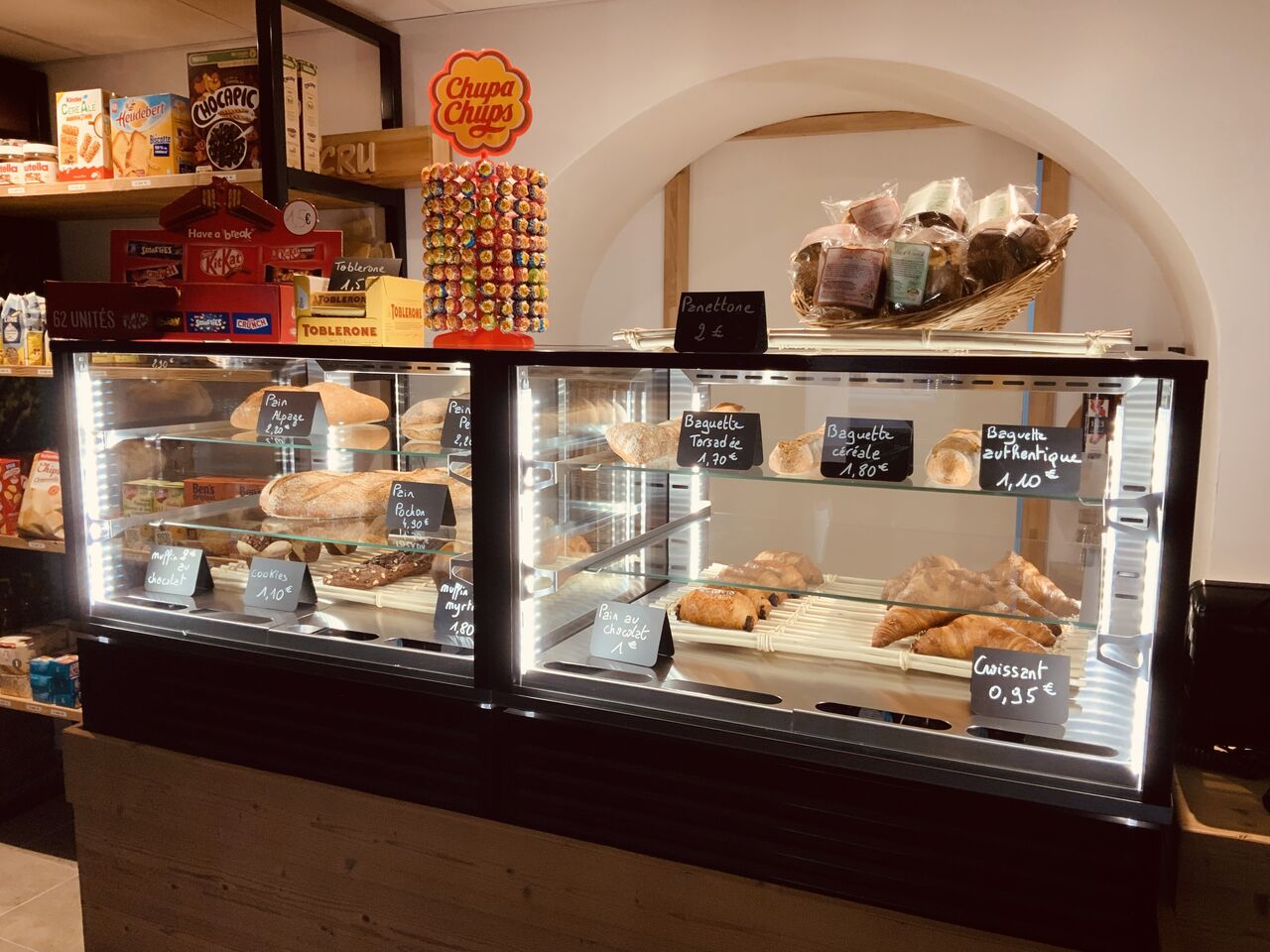 Pains et viennoiseries