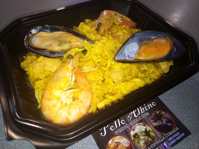 Nuestras raciones individuales de paella, todos los jueves. Reserva la tuya???❤️!!! 