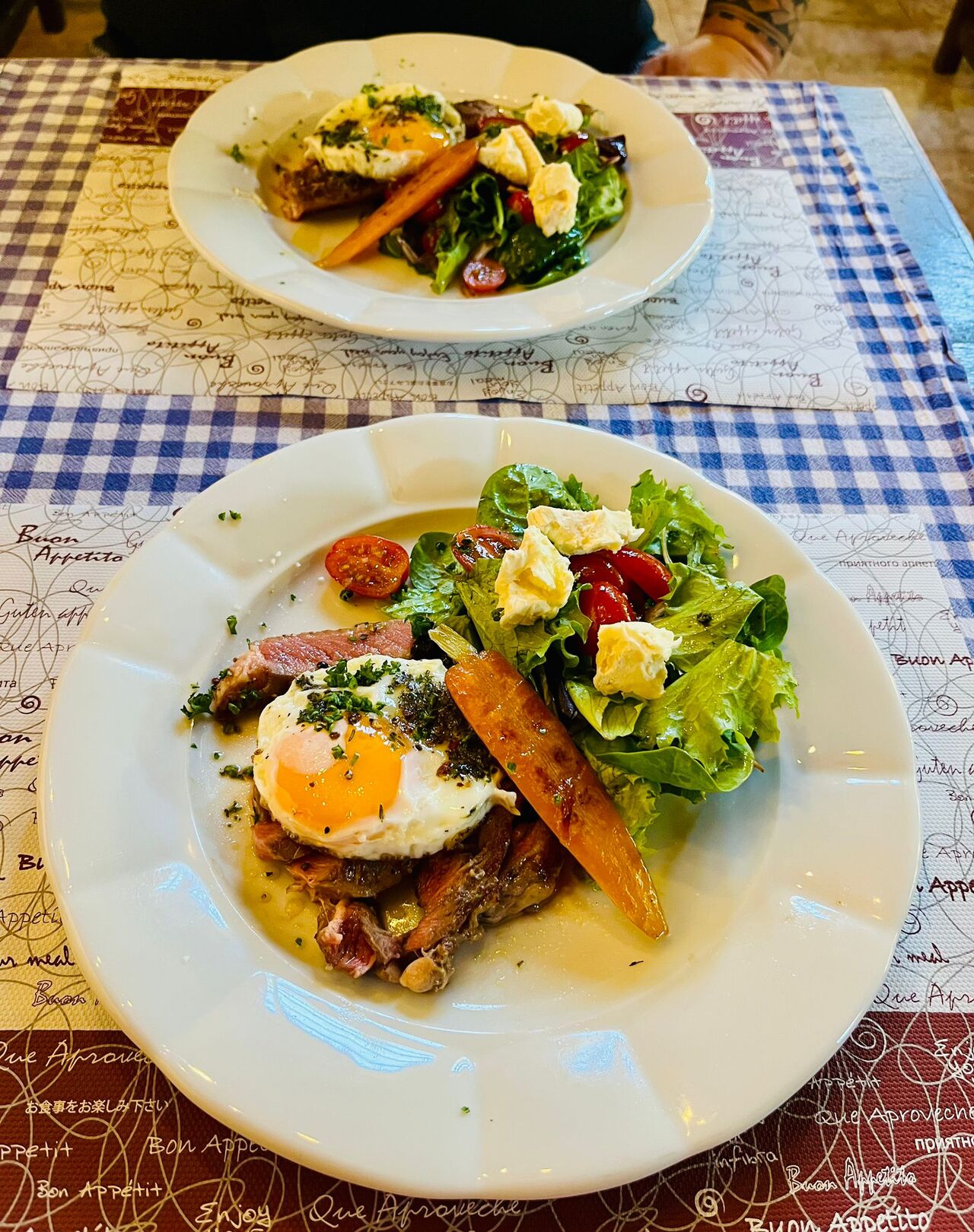 Argentinský Rib Eye steak se salátkem 